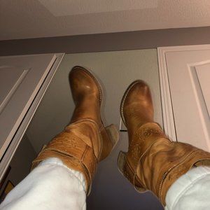 ITALIAN LEATHER WESTERN BOOTS